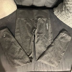 Gymshark grey leggings: size small